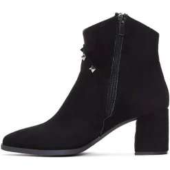 Femme Lab78 Bottines à talon Eden noires - Talon 6 cm