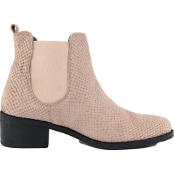 Femme Lab78 Bottines à talon en Cuir Joy beiges