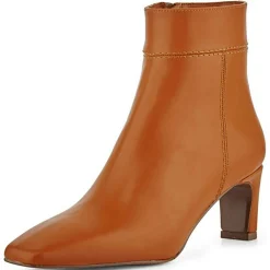 Discount Lab78 Bottines à talon Ester cognac - Talon 6 cm