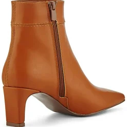 Discount Lab78 Bottines à talon Ester cognac - Talon 6 cm