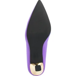 New Lab78 Bottines à talon Eugénie violettes - Talon 5 cm