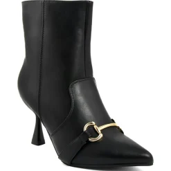 Femme Lab78 Bottines à talon Gabrielle noires - Talon 5 cm