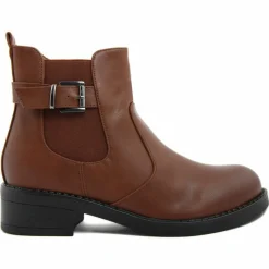 Femme Lab78 Bottines à talon marron - Talon 4 cm