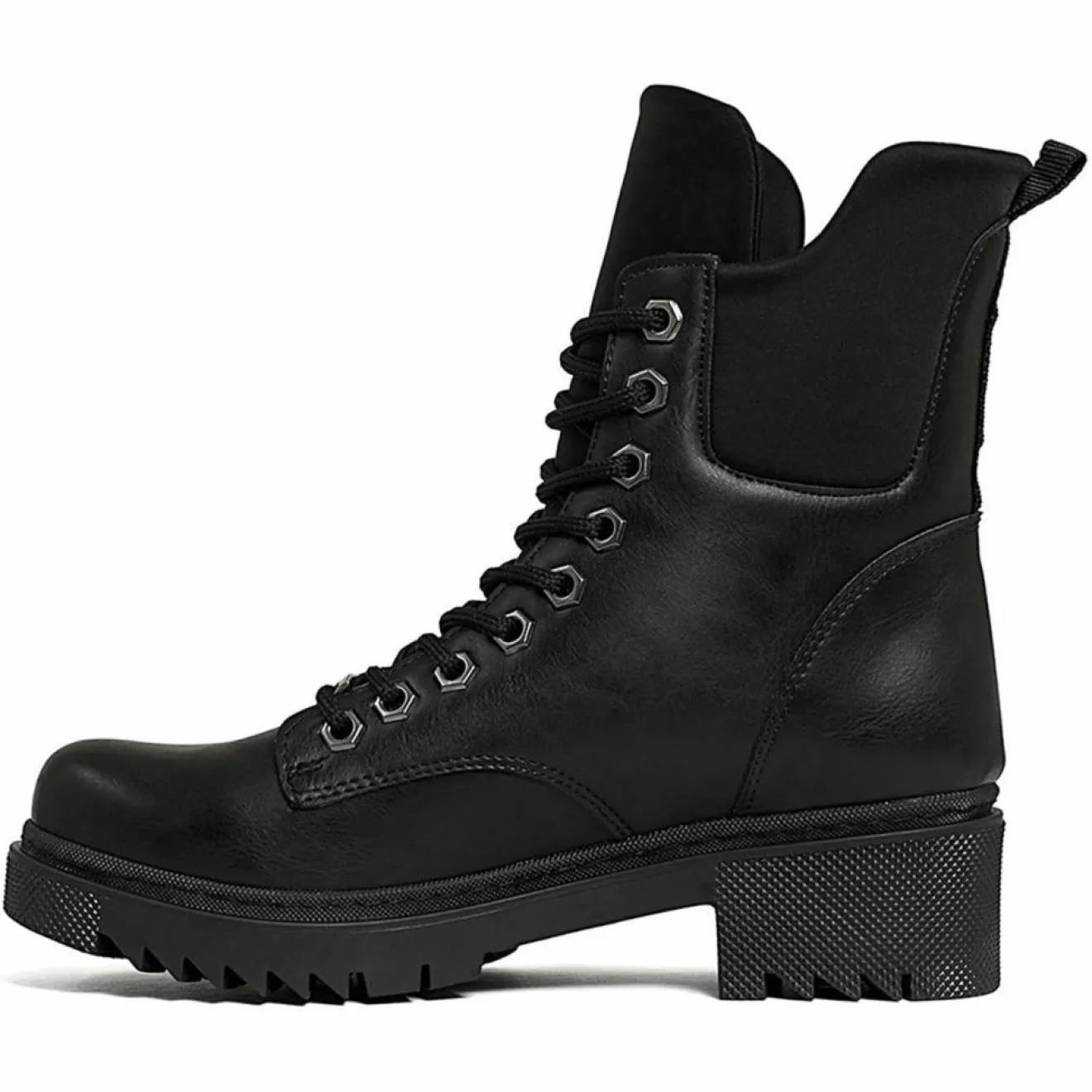Online Lab78 Bottines à talon noires - Talon 4 cm
