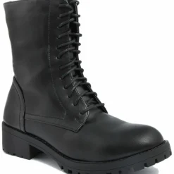 Hot Lab78 Bottines à talon noires - Talon 4 cm