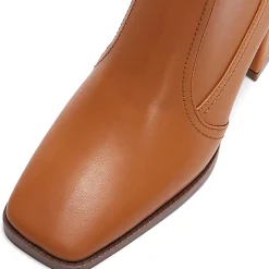 Femme Lab78 Bottines à talon Victoria cognac - Talon 7 cm