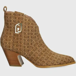 Clearance Liu-Jo Bottines Belinda en Cuir marron