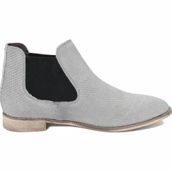 Femme Lab78 Bottines chelsea gris colombe