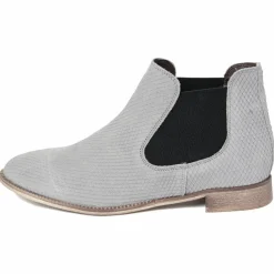 Femme Lab78 Bottines chelsea gris colombe