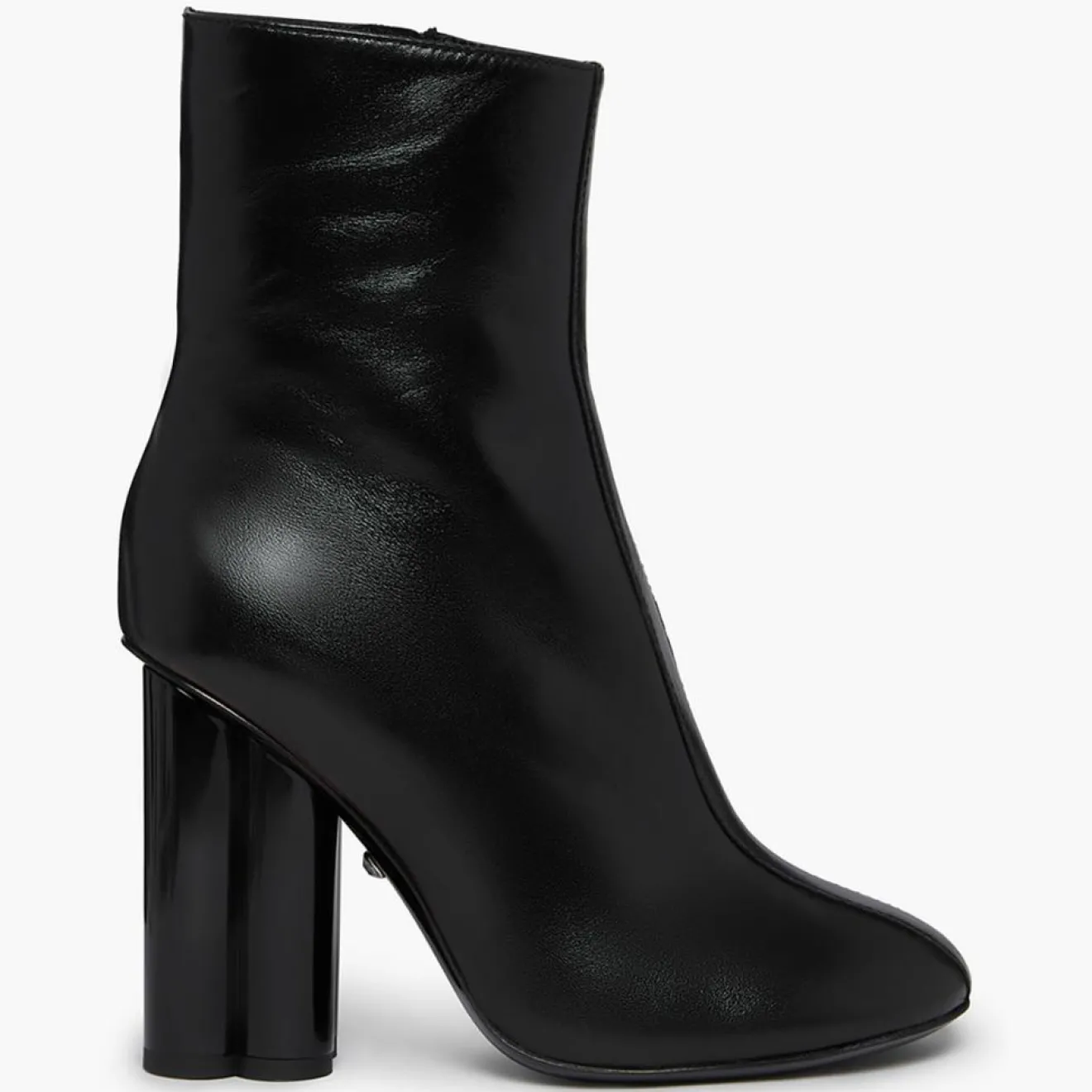 Sonia Rykiel Bottines en Cuir Clover noires - Talon 10 cm