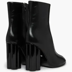 Sonia Rykiel Bottines en Cuir Clover noires - Talon 10 cm