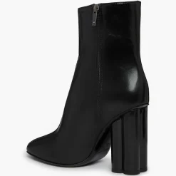 Sonia Rykiel Bottines en Cuir Clover noires - Talon 10 cm