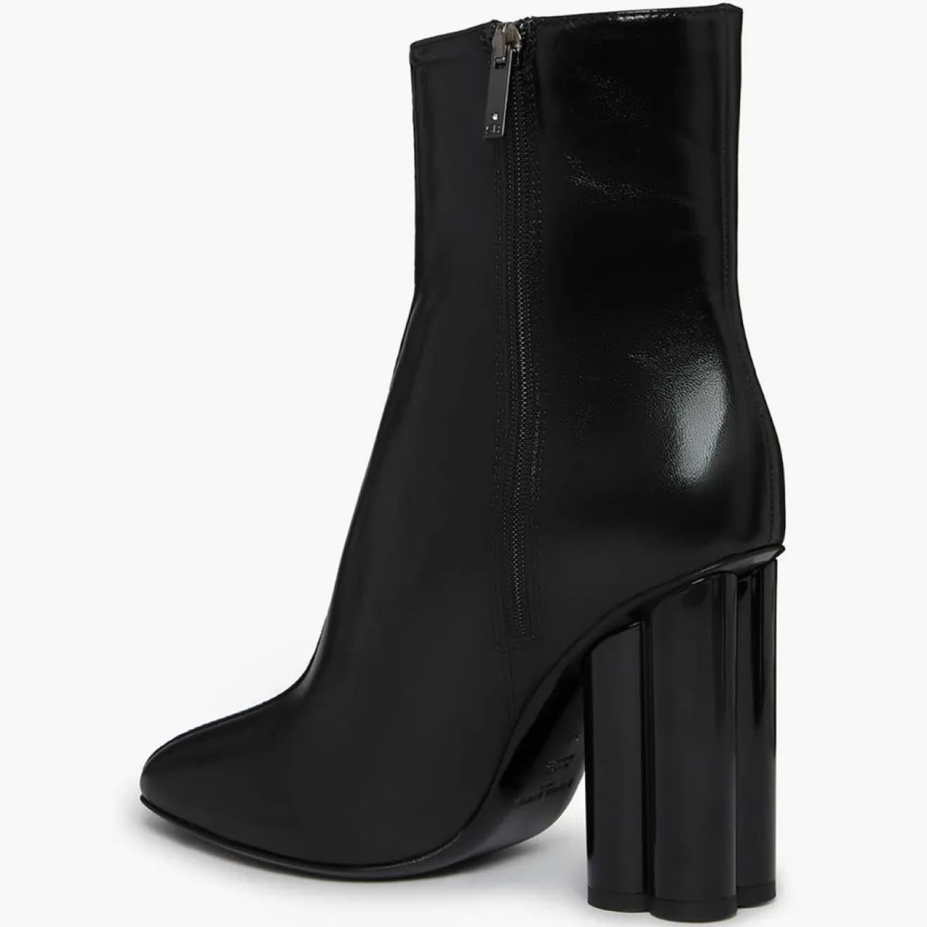 Sonia Rykiel Bottines en Cuir Clover noires - Talon 10 cm