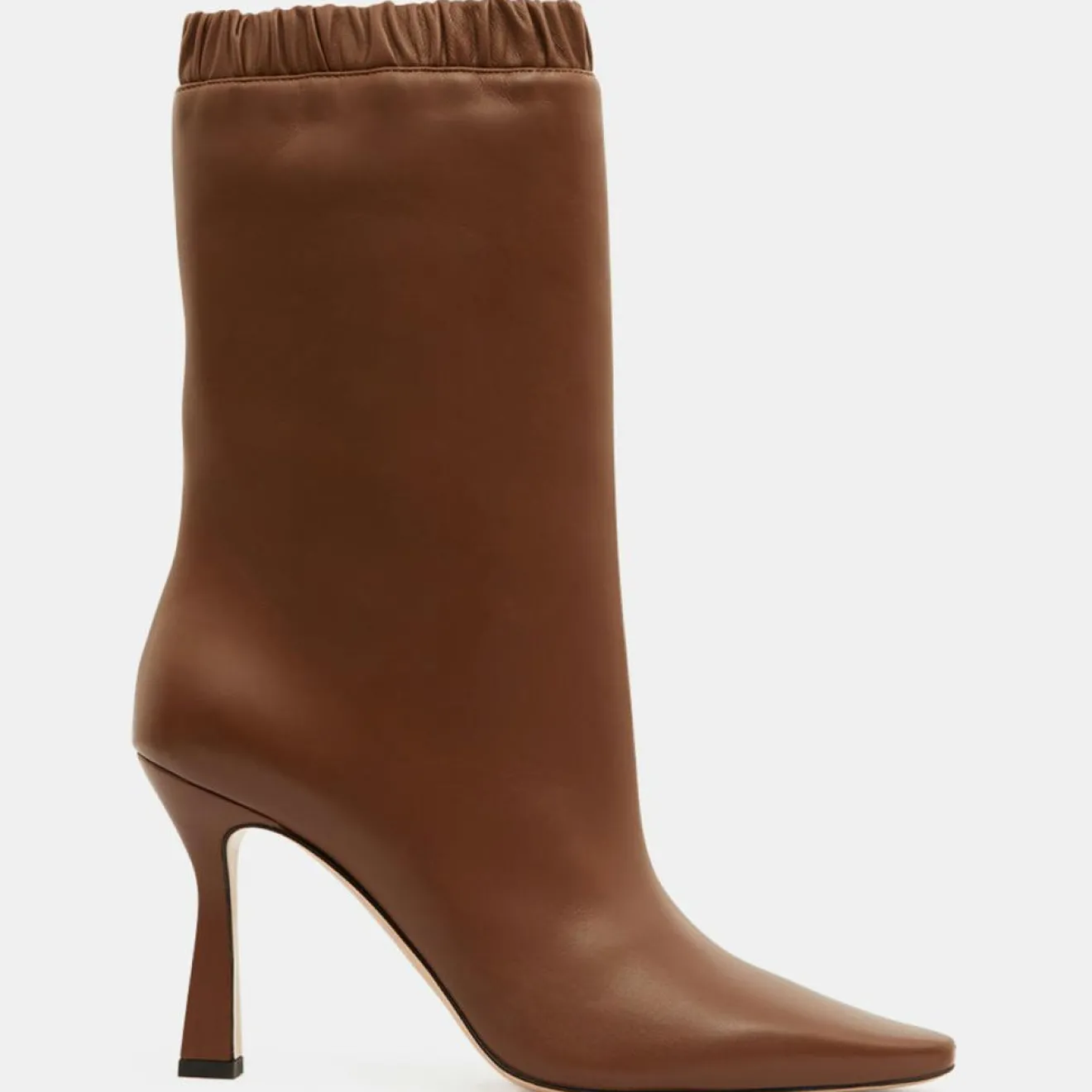 Femme Wandler Bottines en Cuir Lina marron - Talon 9,5 cm