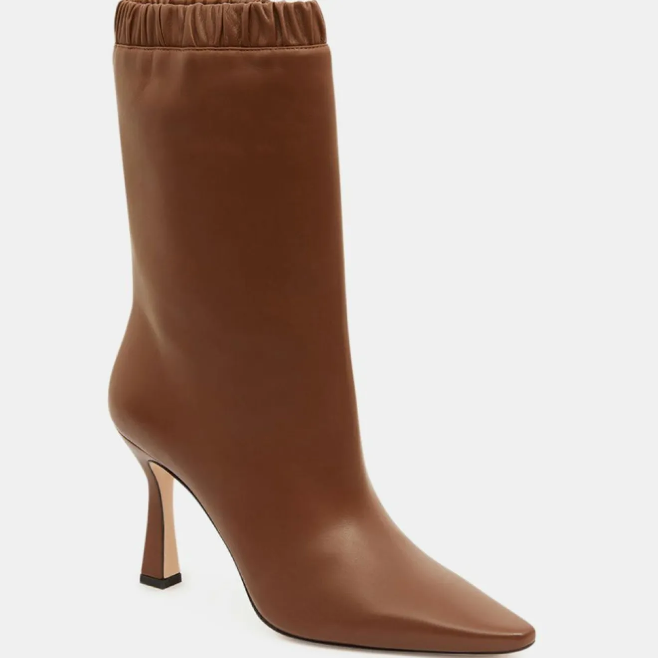 Femme Wandler Bottines en Cuir Lina marron - Talon 9,5 cm