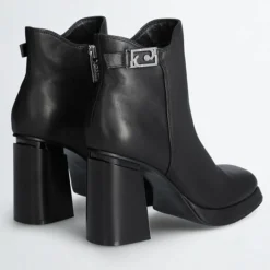 Best Liu-Jo Bottines en Cuir Nana noires - Talon 9 cm
