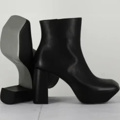 Femme Malloni Bottines en Cuir noires