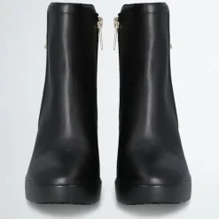 Femme Liu-Jo Bottines en Cuir Now noires - Talon 9 cm