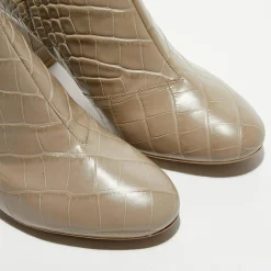 Best Geox Bottines en Cuir Pheby 80 sable - Talon 8 cm