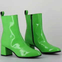 Discount Garrice Bottines en Cuir samui vertes