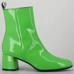 Discount Garrice Bottines en Cuir samui vertes