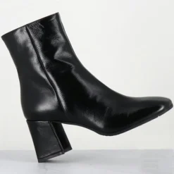 Hot Garrice Bottines en Cuir selia noires
