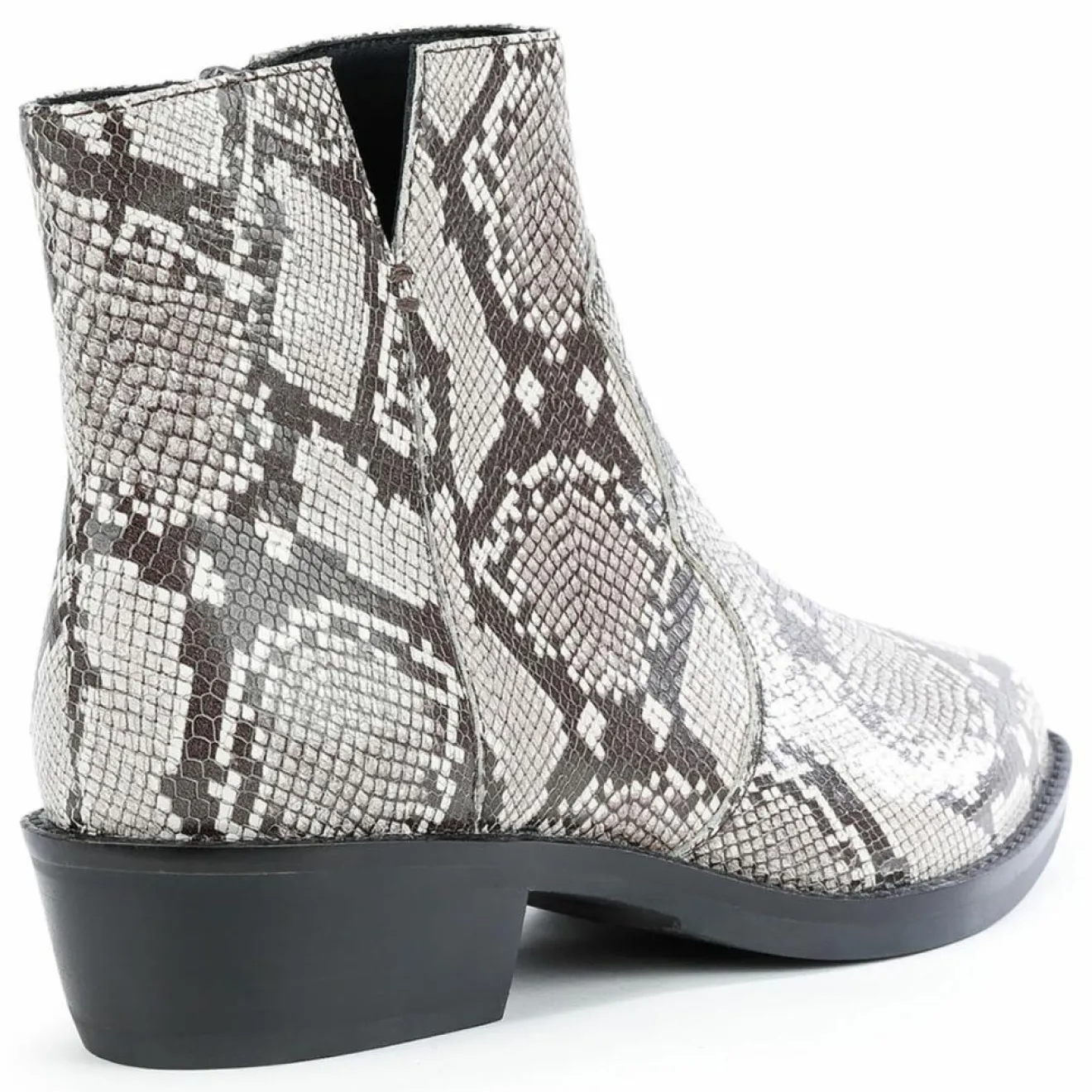 Geox Bottines en Cuir Teoclea beige/gris