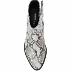 Geox Bottines en Cuir Teoclea beige/gris