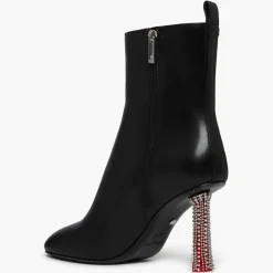 Hot Sonia Rykiel Bottines en Cuir Valence noires - Talon 8 cm