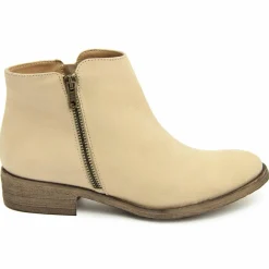 Best Lab78 Bottines en Cuir vison