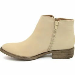 Best Lab78 Bottines en Cuir vison