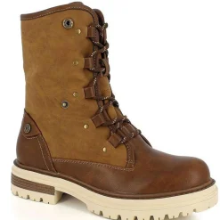 Sale Kimberfeel Bottines Fourrées Yasmine marron