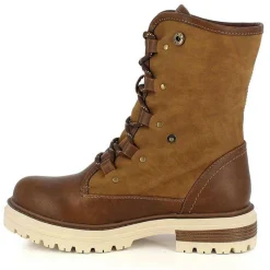 Sale Kimberfeel Bottines Fourrées Yasmine marron