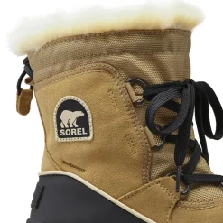 Femme Sorel Bottines imperméables en Velours de Cuir doublure micropolaire Torino curry/noir