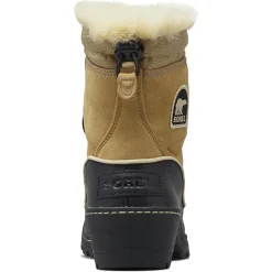 Femme Sorel Bottines imperméables en Velours de Cuir doublure micropolaire Torino curry/noir