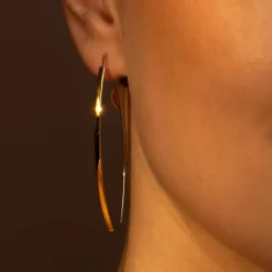 Clearance Instant d'Or Boucles d'oreilles Créoles Edna or jaune