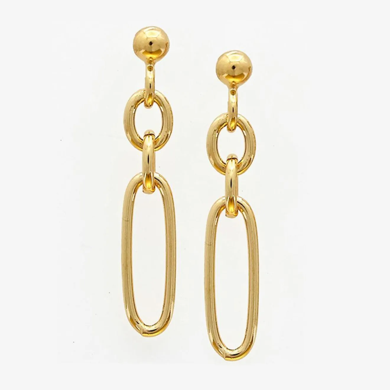 Femme By Rafaella Boucles d'oreilles en Argent doré