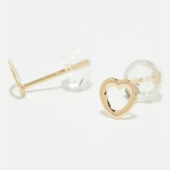 Enfant Instant d'Or Boucles d'oreilles Enfant Mon cœur or jaune