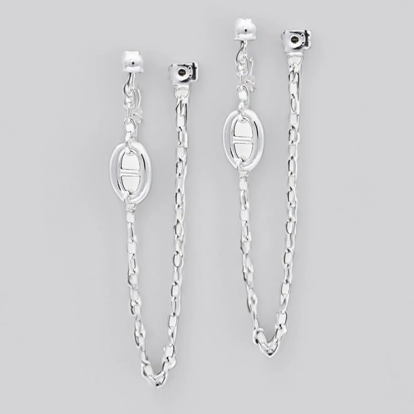 Hot By Rafaella Boucles d'oreilles Ivana en Argent