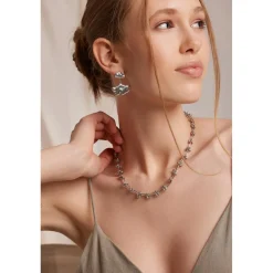 Outlet Amelia Parker Boucles d'oreilles Mareva argentées