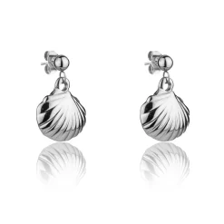 Hot Amelia Parker Boucles d'oreilles Orisca argentées