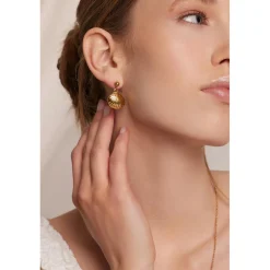 Femme Amelia Parker Boucles d'oreilles Orisca dorées