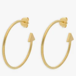 New Agnès b. Boucles d'oreilles Penelope dorées