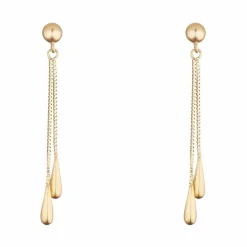 Instant d'Or Boucles d'oreilles Pluie Dorée or jaune