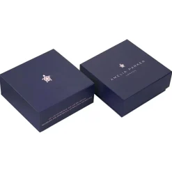 Femme Amelia Parker Boucles d'oreilles Sparkle rose doré