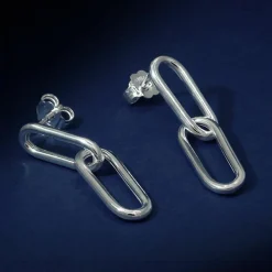 Femme By Rafaella Boucles d'oreilles Wasat en Argent