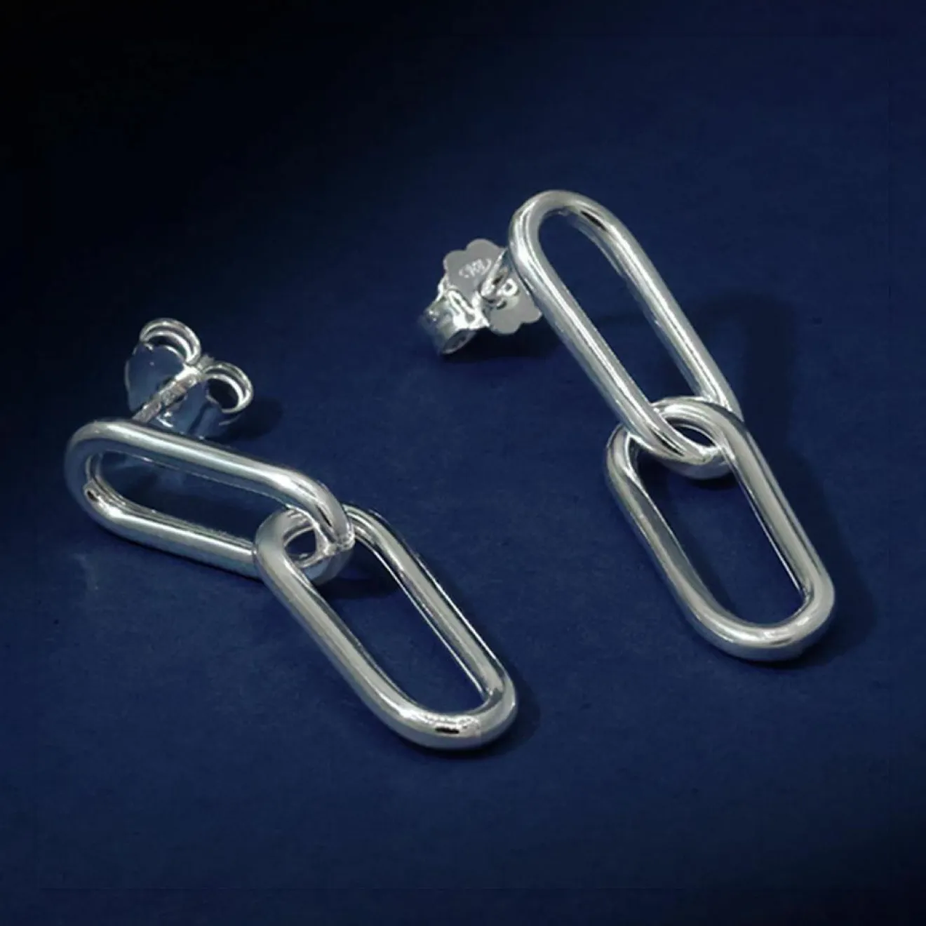Femme By Rafaella Boucles d'oreilles Wasat en Argent