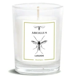 Outlet Abeillus Bougie parfumée Jardin d'été Lavande ivoire - 45h