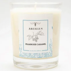 Online Abeillus Bougie parfumée Jardin rêvé Jardin des délices Framboise caramel ivoire - 45h