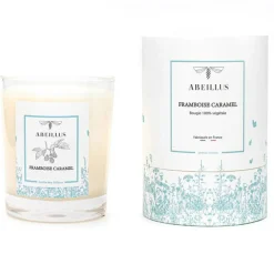 Online Abeillus Bougie parfumée Jardin rêvé Jardin des délices Framboise caramel ivoire - 45h